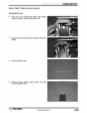 Polaris 2001 High-Performance Snowmobile Service Manual (PN 9916690), Page 152