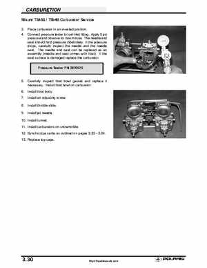 Polaris 2001 High-Performance Snowmobile Service Manual (PN 9916690), Page 155