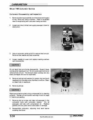 Polaris 2001 High-Performance Snowmobile Service Manual (PN 9916690), Page 159