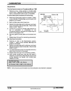 Polaris 2001 High-Performance Snowmobile Service Manual (PN 9916690), Page 161