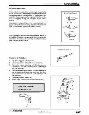Polaris 2001 High-Performance Snowmobile Service Manual (PN 9916690), Page 164