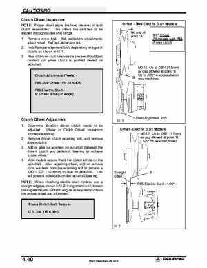 Polaris 2001 High-Performance Snowmobile Service Manual (PN 9916690), Page 211