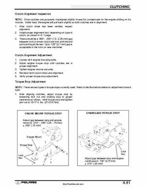 Polaris 2001 High-Performance Snowmobile Service Manual (PN 9916690), Page 212