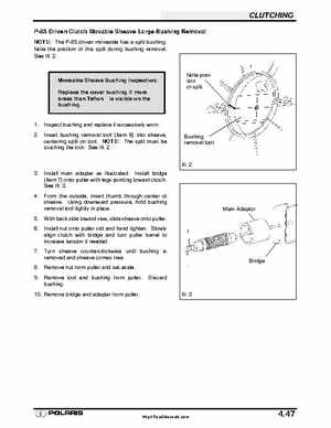Polaris 2001 High-Performance Snowmobile Service Manual (PN 9916690), Page 218