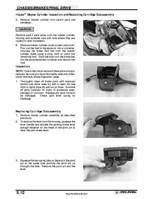 Polaris 2001 High-Performance Snowmobile Service Manual (PN 9916690), Page 234