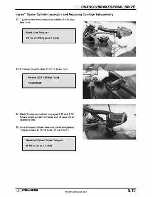 Polaris 2001 High-Performance Snowmobile Service Manual (PN 9916690), Page 237