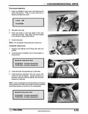 Polaris 2001 High-Performance Snowmobile Service Manual (PN 9916690), Page 251