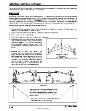 Polaris 2001 High-Performance Snowmobile Service Manual (PN 9916690), Page 275