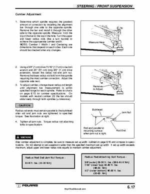 Polaris 2001 High-Performance Snowmobile Service Manual (PN 9916690), Page 276
