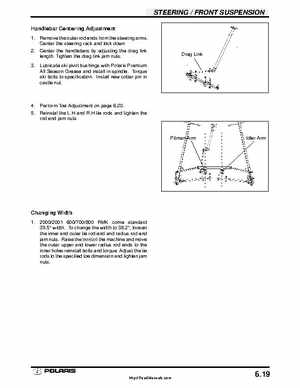 Polaris 2001 High-Performance Snowmobile Service Manual (PN 9916690), Page 278