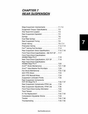 Polaris 2001 High-Performance Snowmobile Service Manual (PN 9916690), Page 285