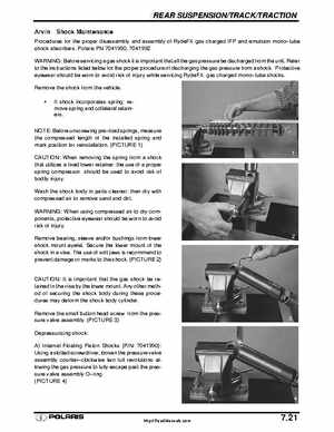 Polaris 2001 High-Performance Snowmobile Service Manual (PN 9916690), Page 306