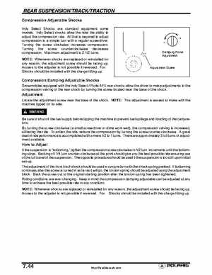 Polaris 2001 High-Performance Snowmobile Service Manual (PN 9916690), Page 329