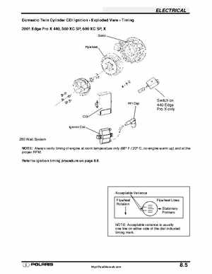 Polaris 2001 High-Performance Snowmobile Service Manual (PN 9916690), Page 341