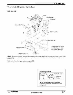 Polaris 2001 High-Performance Snowmobile Service Manual (PN 9916690), Page 343
