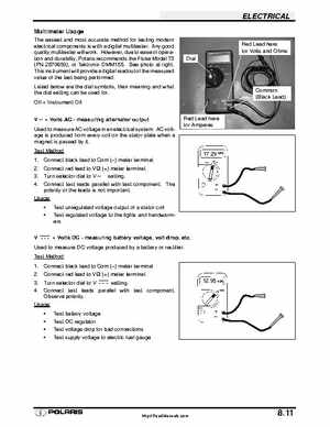 Polaris 2001 High-Performance Snowmobile Service Manual (PN 9916690), Page 347