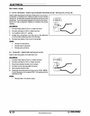 Polaris 2001 High-Performance Snowmobile Service Manual (PN 9916690), Page 348