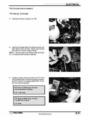 Polaris 2001 High-Performance Snowmobile Service Manual (PN 9916690), Page 357