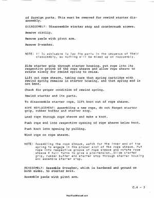 1969 Ski-Doo Snowmobiles Service Manual, Page 99
