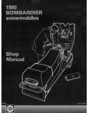 1980 Ski-Doo Shop Manual, Page 1
