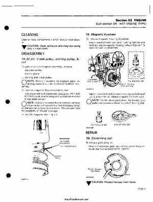 1985 Ski-Doo snowmobile Service Manual, Page 84