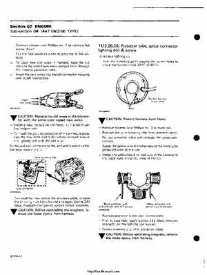 1985 Ski-Doo snowmobile Service Manual, Page 85