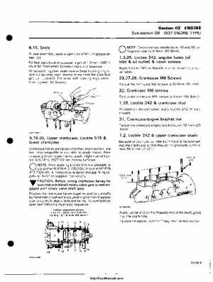 1985 Ski-Doo snowmobile Service Manual, Page 185