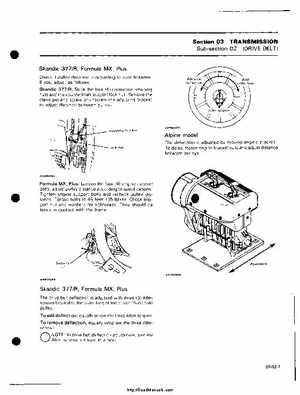 1985 Ski-Doo snowmobile Service Manual, Page 240