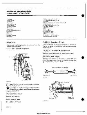 1985 Ski-Doo snowmobile Service Manual, Page 307