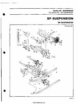 1985 Ski-Doo snowmobile Service Manual, Page 402