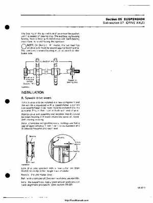 1985 Ski-Doo snowmobile Service Manual, Page 424