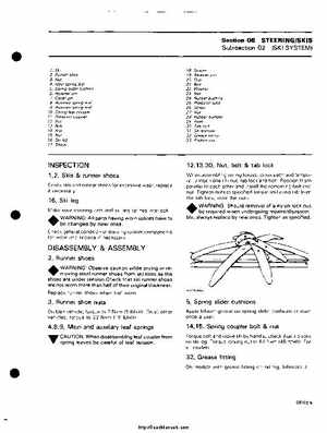 1985 Ski-Doo snowmobile Service Manual, Page 444