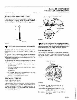 1986 Ski-Doo Factory Shop Manual, Page 437