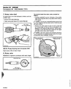 1989 Ski-Doo Repair Manual, Page 168