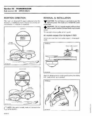 1989 Ski-Doo Repair Manual, Page 247