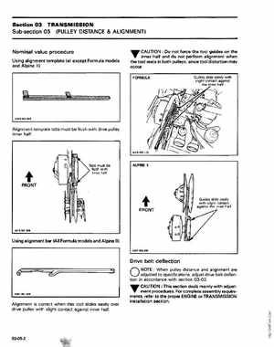 1989 Ski-Doo Repair Manual, Page 298