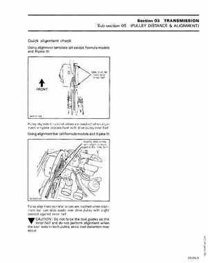 1989 Ski-Doo Repair Manual, Page 302
