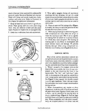 1990-1995 Ski-Doo Snowmobile Shop Manual, Page 13