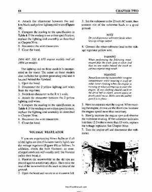 1990-1995 Ski-Doo Snowmobile Shop Manual, Page 74
