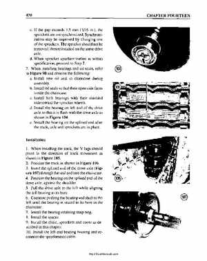 1990-1995 Ski-Doo Snowmobile Shop Manual, Page 436