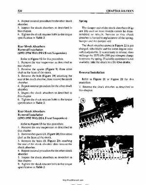 1990-1995 Ski-Doo Snowmobile Shop Manual, Page 494