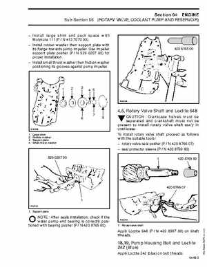 1996 Ski-Doo Shop Manual, Volume 2, Page 119