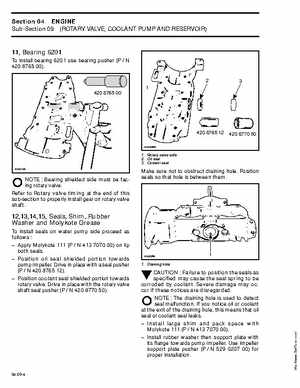 1996 Ski-Doo Shop Manual, Volume 3, Page 148