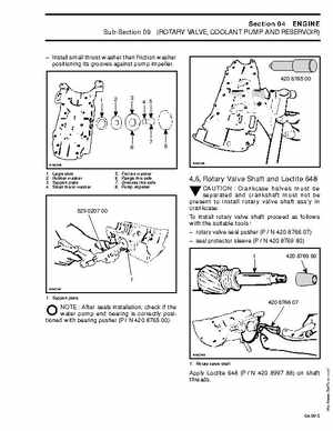 1996 Ski-Doo Shop Manual, Volume 3, Page 149