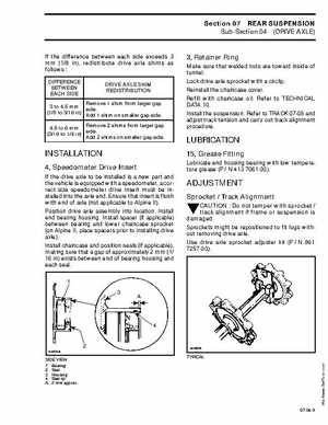 1996 Ski-Doo Shop Manual, Volume 3, Page 296