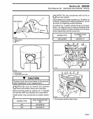 1997 Ski-Doo Factory Shop Manual Volume Two, Page 67