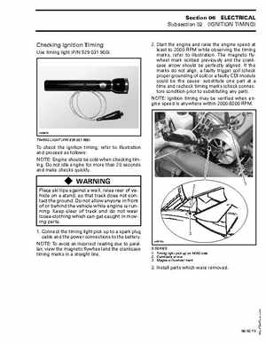1999 Ski-Doo Factory Shop Manual Volume One, Page 252