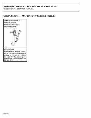 1999 Ski-Doo Factory Shop Manual Volume Two, Page 36