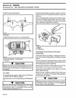 1999 Ski-Doo Factory Shop Manual Volume Two, Page 122