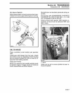 1999 Ski-Doo Factory Shop Manual Volume Two, Page 251